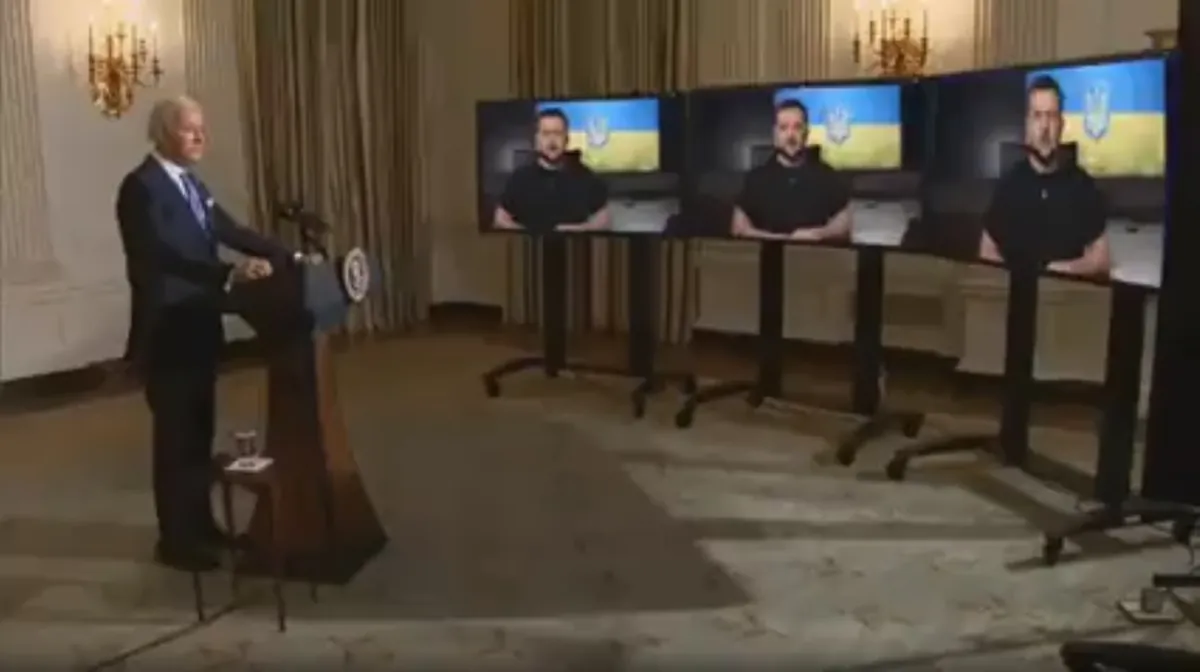 Hello, Biden, It's Zelensky, We Need Five Billion Rockets