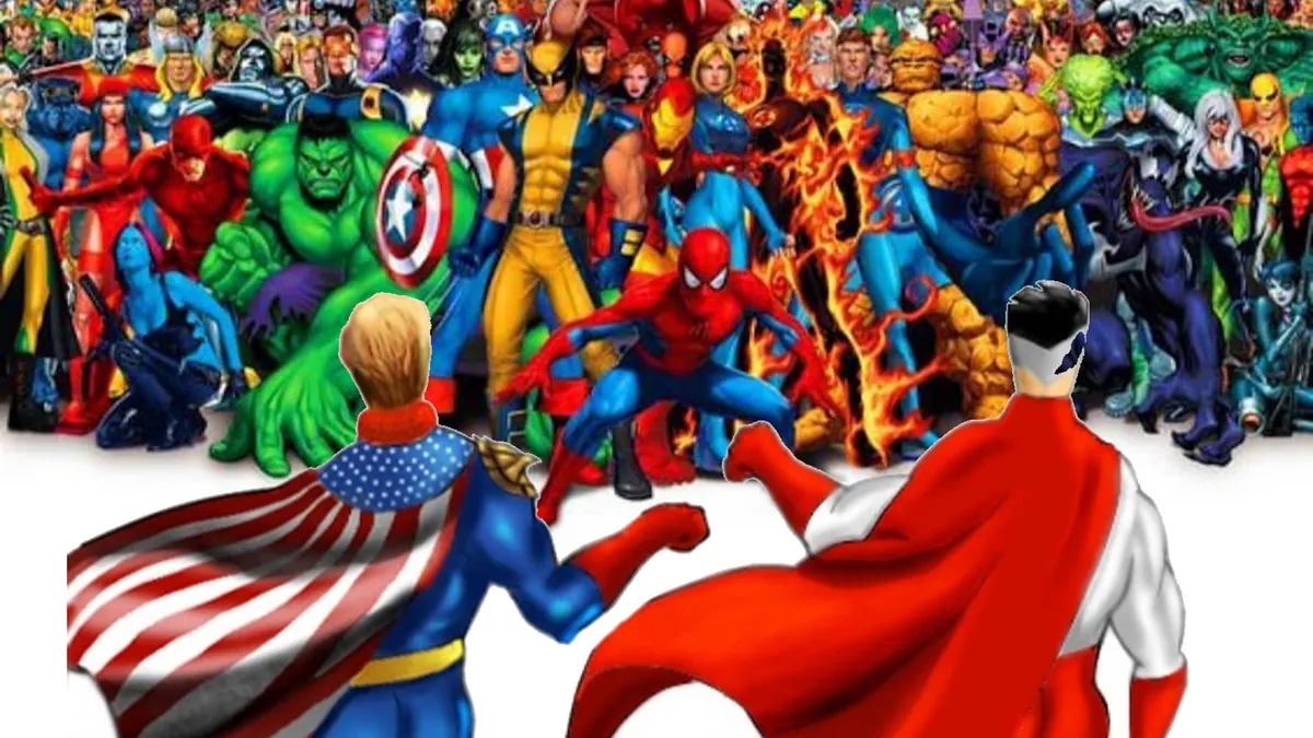 Homelander and Omni-Man vs. Everyone