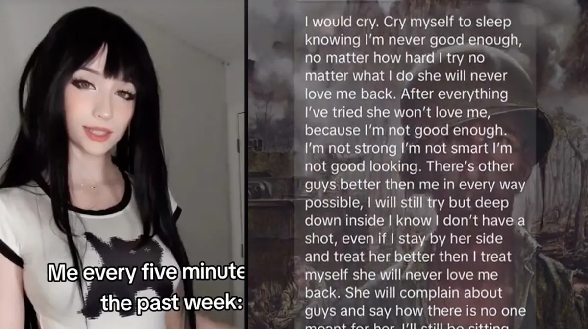 I Would Cry. Cry Myself to Sleep