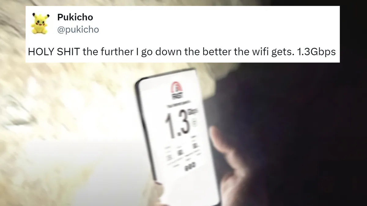 Lost In a Cave But the WiFi Is Amazing