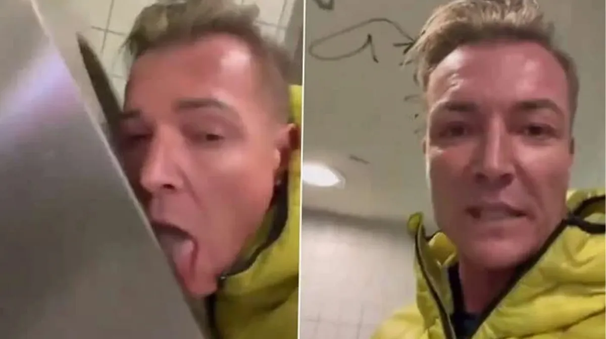 Martin Neumaier Licking Toilet Video / Feces Photo