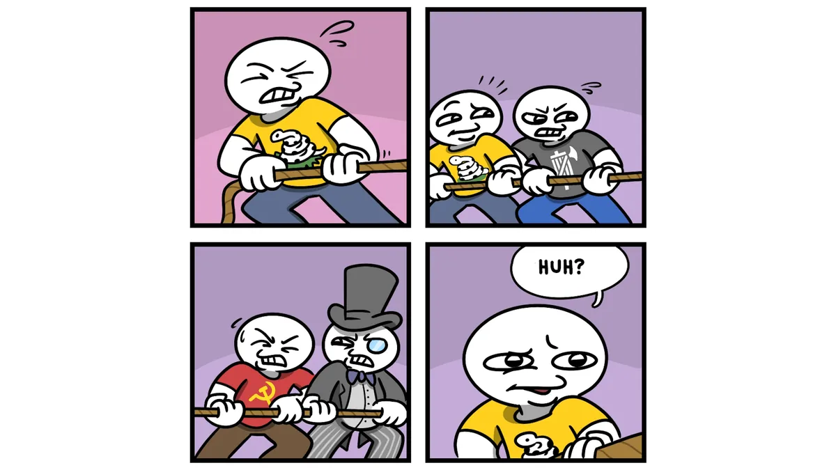 Opposites Attract / Tug of War