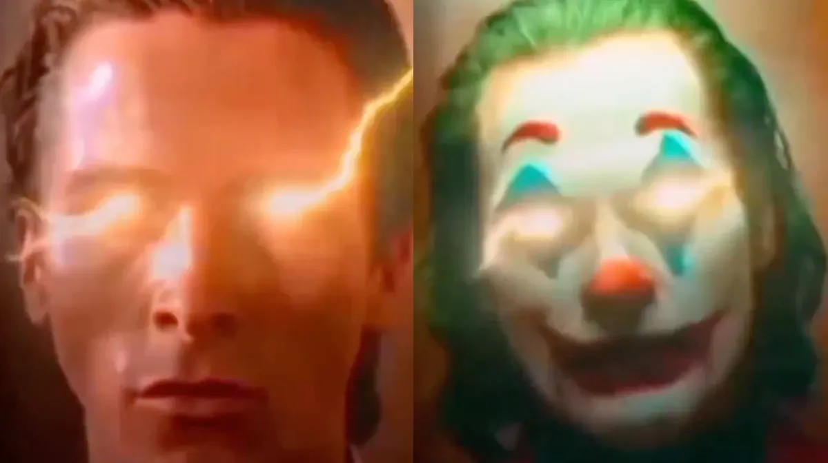 Patrick Bateman and Joker Lightning Eyes
