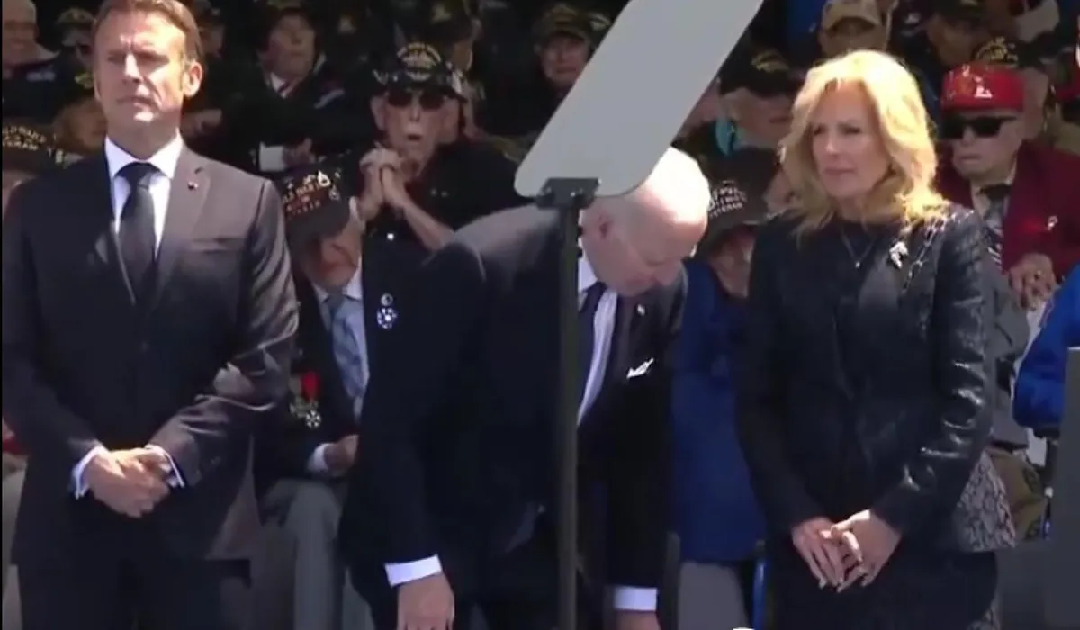 President Joe Biden Pooping Himself At Normandy Allegations