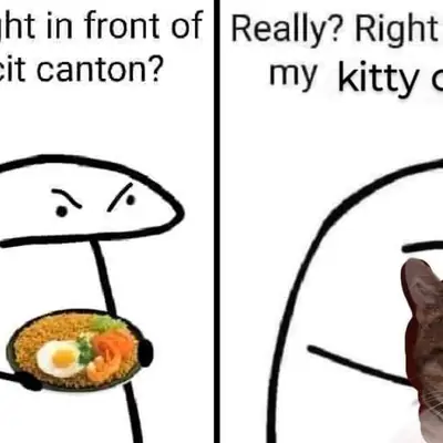 Really? Right In Front Of My X?