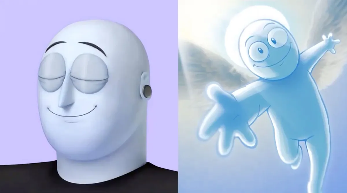 Relaxed Blue Face Max / Don't Leave So Soon