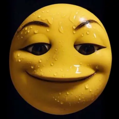 Smiling, Sweating Emoji