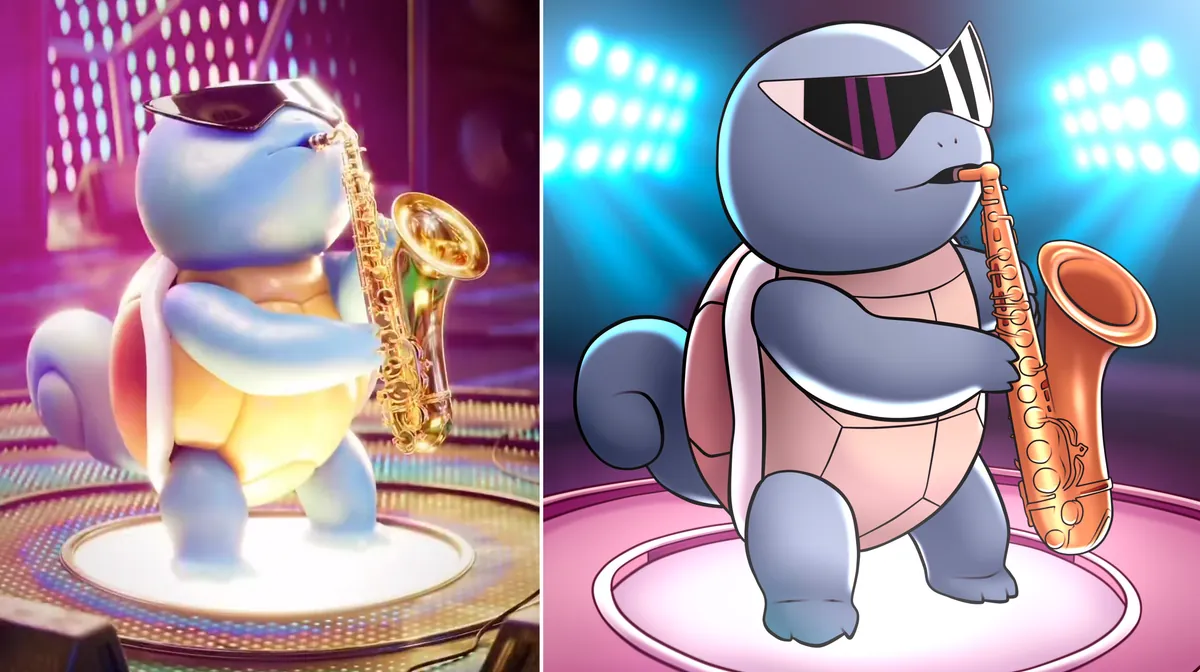 Squirtle Saxophone