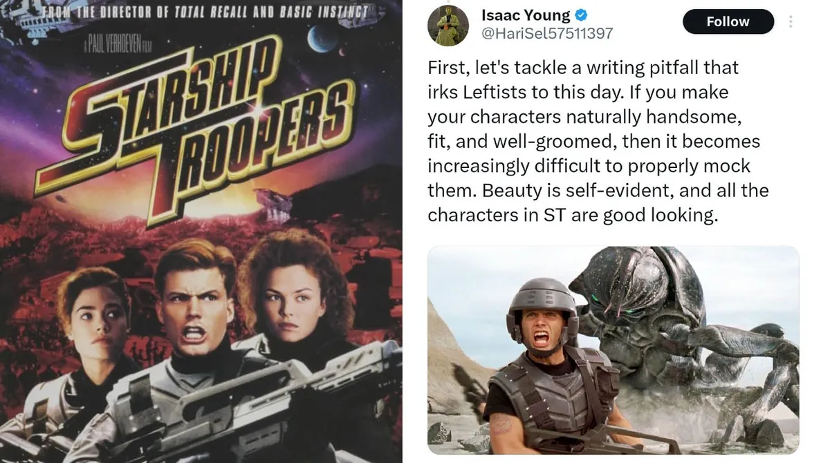 Starship Troopers Effective Satire Discourse