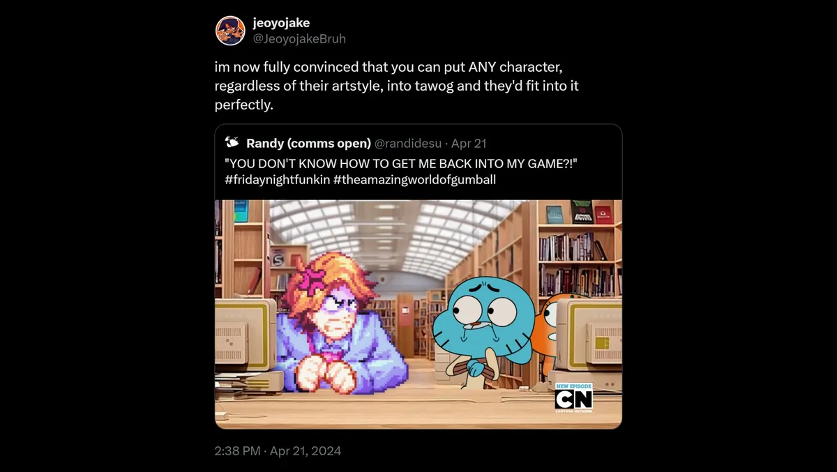 'The Amazing World of Gumball' Animation Crossovers