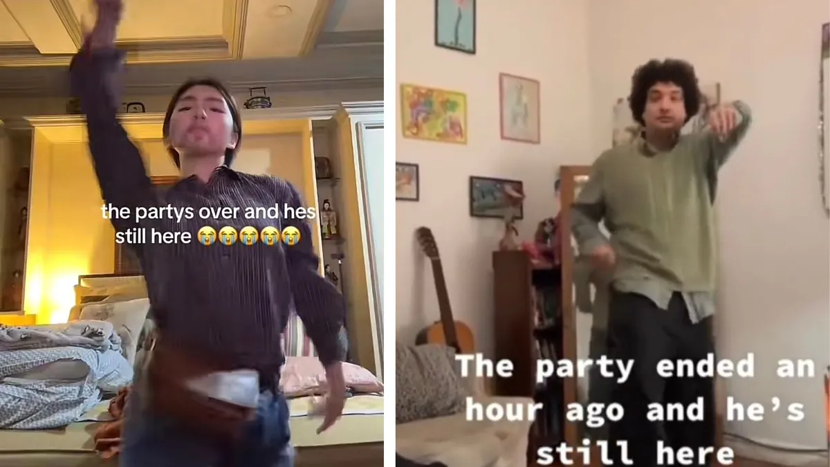 The Party Ended an Hour Ago and He's Still Here