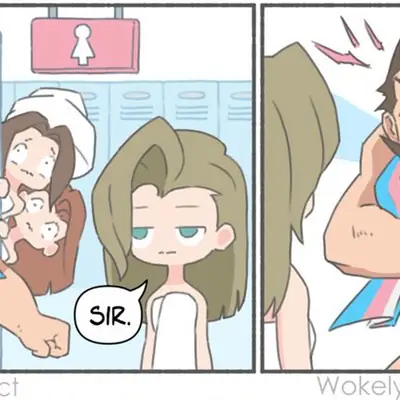 Trans Wario Comic by WokelyCorrect