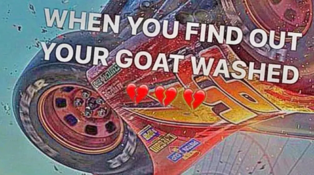 When You Find Out Your GOAT Washed