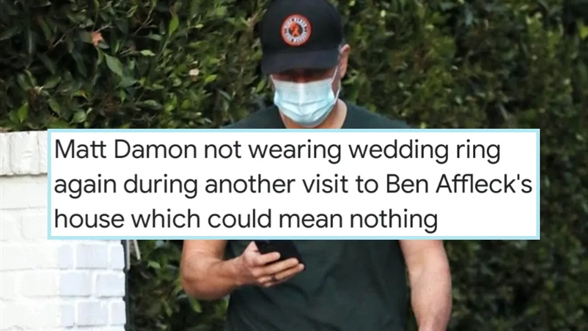 Which Could Mean Nothing