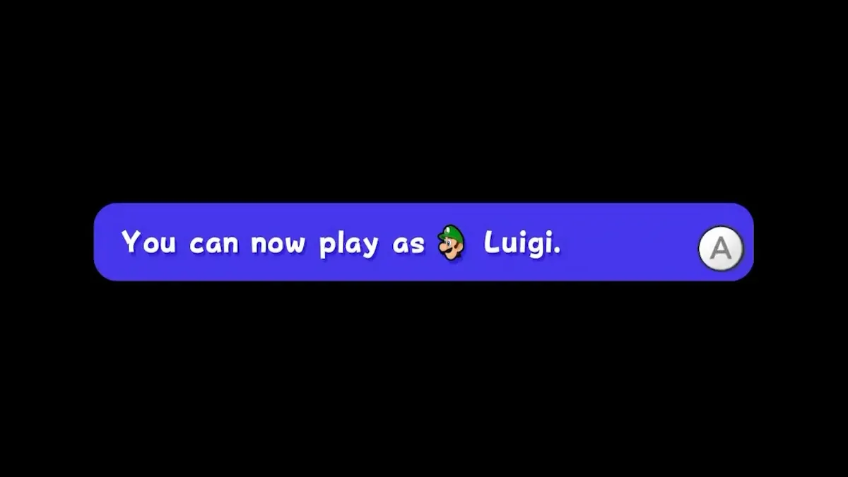 You Can Now Play As Luigi