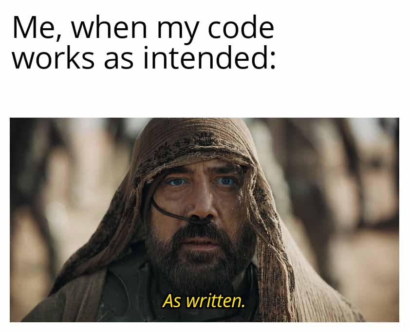 codeIsWorking