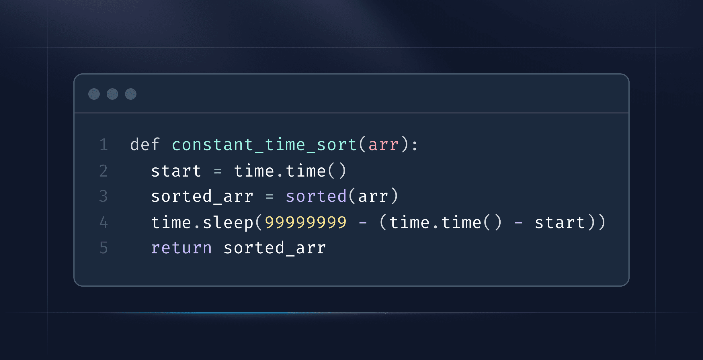 iCreatedAnO1SortingAlgorithm