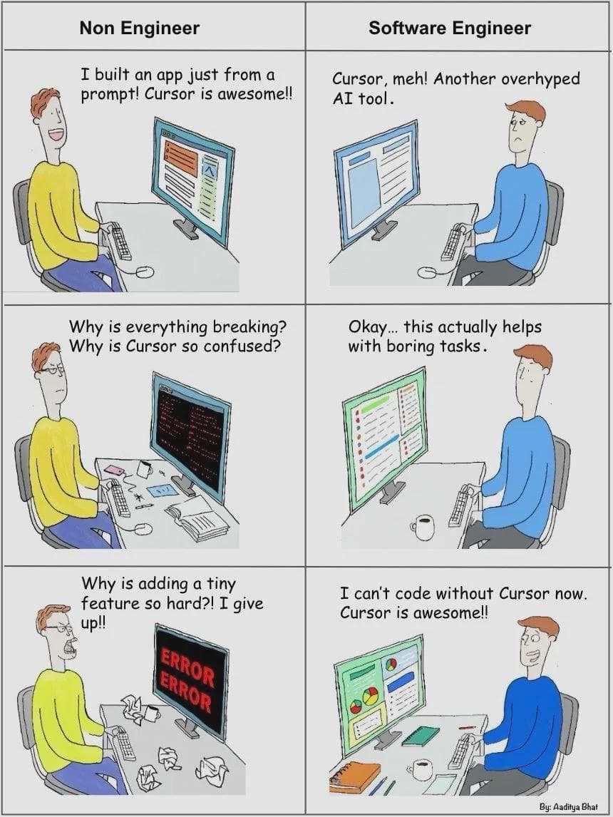 vibecodersVSActualSoftwareDevs